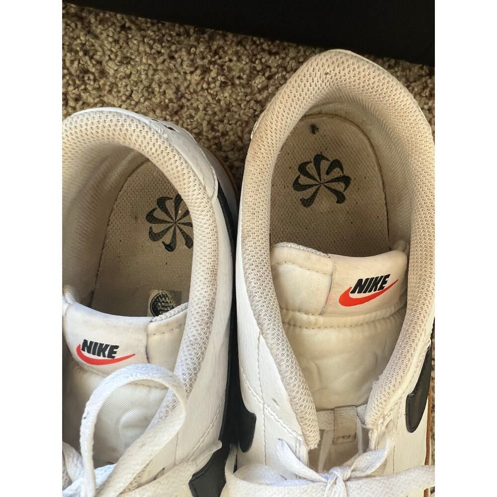 Men's Nike Court Legacy Sneaker, Size 13, White/Black, Lifestyle - Picture 6 of 7